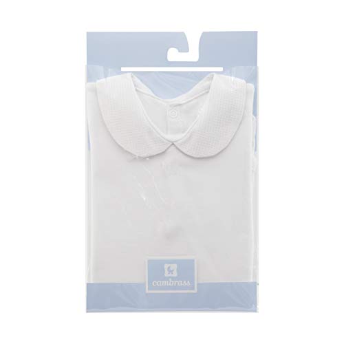 Cambrass - 1783, Body da unisex bimbo, Bianco, 74