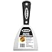 Hyde Tools 02600 4-Inch Xtra Heavy Duty Stiff Chisel Scraper, Black and Silver