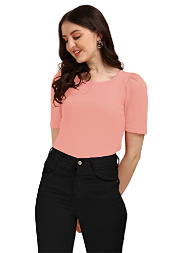 Image of Wedani Women's Solid Regular Fit Blouse
