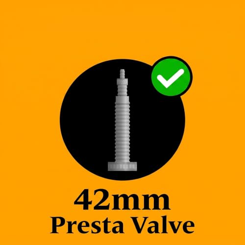 Image of Continental Race 28 inch Wide 700 x 25-32c Bicycle Inner Tubes - 42mm Presta Valve Road Bike Tube