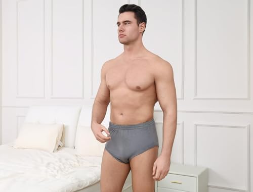 Mens Post Surgery Tear Away Underwear Surgical Recovery Fully Open Adaptive Underwear With Hook and Loop Fastener3