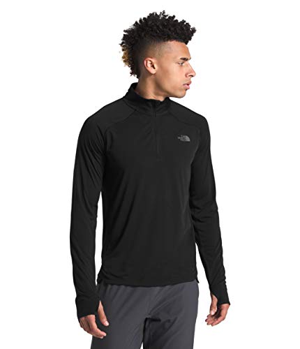 The North Face Men's Essential ¼ Zip, TNF Black, Large