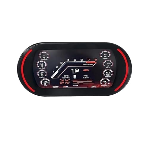 BMW Mini Cooper 2014-2023 計器クラスター スピードメーター マルチメディア対応 LCD デジタルダッシュボードパネル