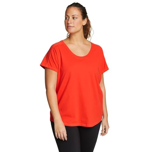 T-shirt femme manches courtes Eddie Bauer contre la chaleur estivale
