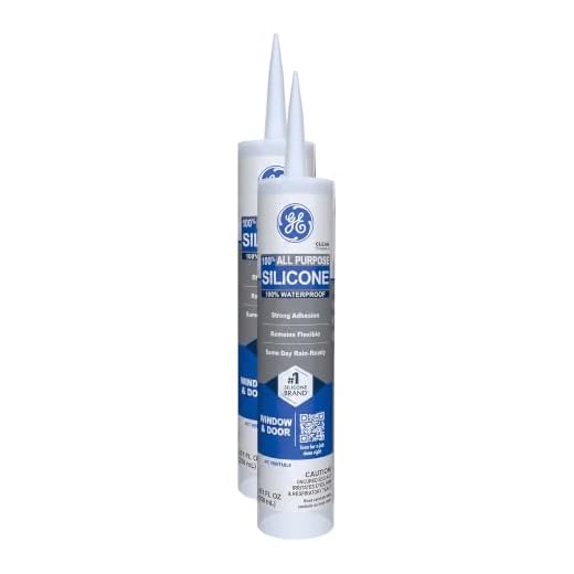 GE Silicone Caulk, 100% Waterproof, Clear | Pack of 2 | 10 oz Cartridge | Stronger Adhesion | Freeze & Sun Proof