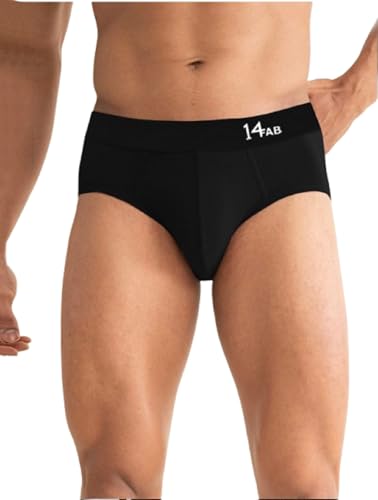 Image of PRETTIFY Super Cotton Modal Fabric Briefs for Men | Regular Fit, Ultra-Soft & Durable Exposed Waistband for All-Day Comfort-Pack of 1.