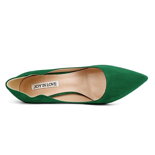 Image of JOY IN LOVE Pumps for Women 3.5 inch Stiletto High Heels Pointy Toe Pumps Shoes