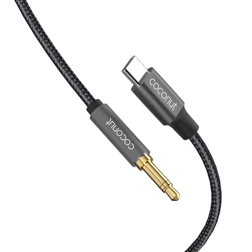 Image of coconut AX13 Type C to 3.5mm AUX Audio 1M Cable,6 Months Warranty
