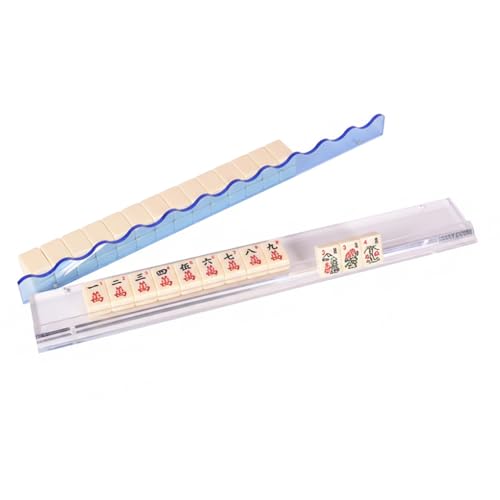 Poussoirs de Mahjong magnétiques et supports acrylique pour jeu fluide