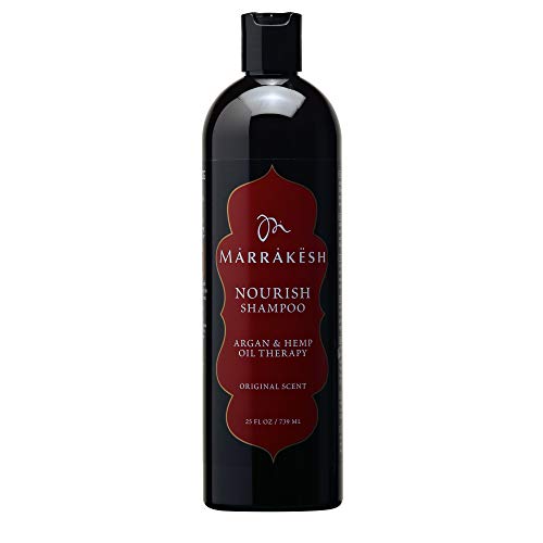 Marrakesh Nourish Shampoo, Original Scent - 25 Fl Oz - Morrocan Argan Oil, Hemp Seed Oil - Vegan, Cruelty Free