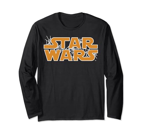T-shirt Star Wars Webbed Logo manches longues cadeau parfait anniversaire homme