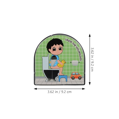 Reloj de arena decorativo de 5 minutos para controlar el tiempo de ducha en el baño 3
