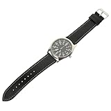 Healvian Reloj Hombre Resistente con Preciso Correa de Cuero y Función para Negocios y Diario