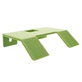iplusmile Piattaforma per Tartarughe Superficie Liscia in ABS Verde