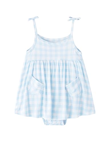 Baby Girl Bodysuit Soft Jumpsuit Sleeveless Bodysuits Dress Viscose from Bamboo Romper for Infant 3-24 Months