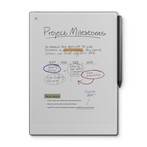 reMarkable Pacchetto Essenziale Paper Pro | Tablet a Inchiostro Elettronico - Display a Colori 11,8'...
