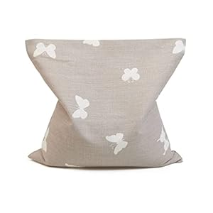 GRÜNSPECHT Rapssamen-Kissen Schmetterlinge braun 19x19cm