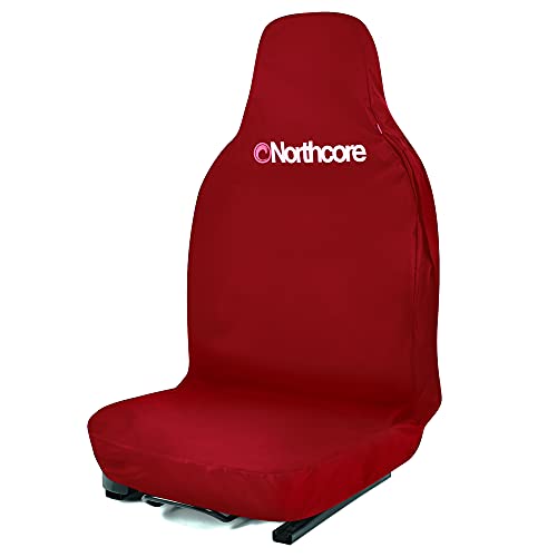 Northcore Surfing and Watersports Accessories - Water Resistant Single Beach - Dry Car Seat Cover - Red - Waterproof