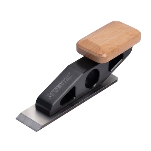 POWERTEC Chisel Plane with Flat Blade