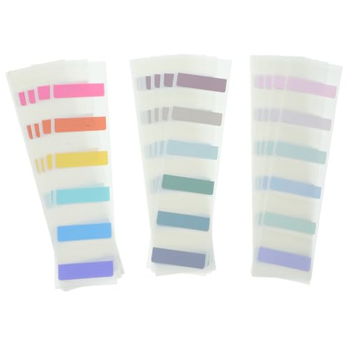 DOITOOL 180pcs Book Tabs Sticky Reading Markers Page Markers Handwritten Notes for Boys and Girls