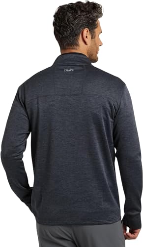 Chaps Men’s Quarter Zip Sweater - UPF 50+ Lightweight Dry Fit Sweater Fleece Golf Pullover for Men (S-XXL)4