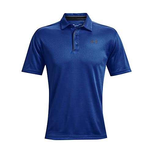 Image of Under Armour Men's Polyester Solid Tech Polo | T-Shirt | 1290140-001