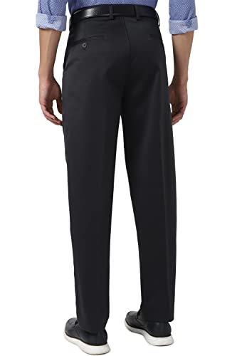 Image of Peter England Men's Mid Rise Regular Casual Pants