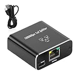 Plug and Play: No need to restart your computer or configure any settings. Simply connect the network cables and start accessing the Internet on both computers simultaneously. This powerful and convenient network equipment meets your multi-device connection needs.
