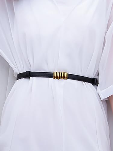 Vintage Adjustable Ladies Belt with Gold Buckle – For Dresses, Jeans, Coats & Jackets4