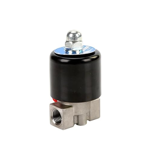 Électrovanne inox G 1/8 normalement ouverte pour régulation de fluide 230V - 3