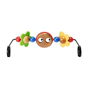 Babybjörn 080500 Houten Speelgoed voor Babyzitter, Vrolijke Ogen