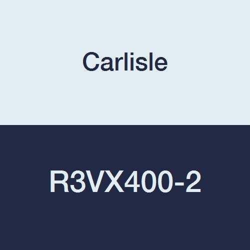 CARLISLE R3VX400-2 Rubber Power-Wedge Cog-Band Banded Belt, 2 Bands, 3/8" Width, 5/16" Thickness, 41.1" Length
