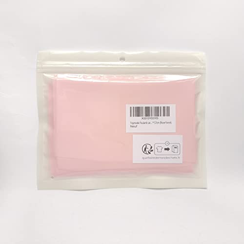 Women’s Solid Color Square Scarf Neckerchief (Rose Pink)3