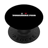 i heart breed farmer - pig i love yorkshire popsockets popgrip intercambiabile