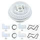 Haishine Seilzugstarter-Riemenscheibe und Klauen-Set, passend für Stihl 017 MS180 021 023 025 MS210 MS230 MS250 Accessoires