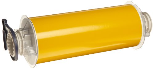 Ruban Vinyle BRADY BBP85 Jaune pour Marquage au Sol et Tuyauteries B85-200X15M-595-YL