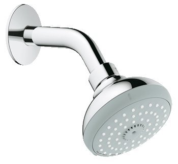 Grohe Brass 100 mm Chrome Finish Head Shower