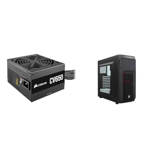 Image of Corsair CV650, CV Series, 80 Plus Bronze Certified, 650 Watt Non-Modular Power Supply - Black