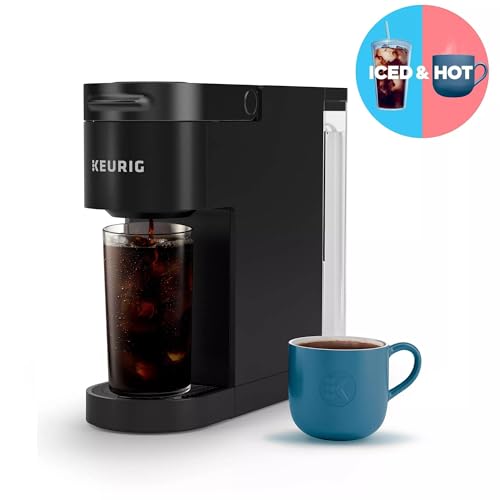 Keurig K-Iced Plus Single-Serve Coffee Maker, Brews Iced Coffee, Fits Travel Mug, Removable Water Reservoir, Black (Renewed) - Image 3