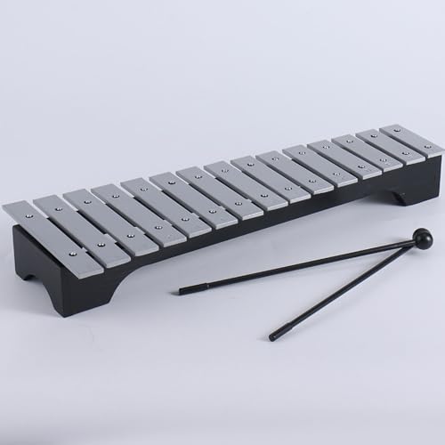 Glockenspiel en aluminium 15 tons instrument de percussion pour éveil musical enfant
