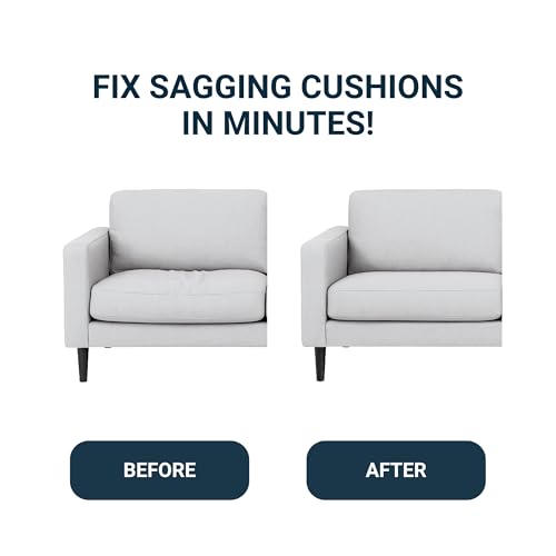 House2Home Metal End Clips for Rubber Webbing, Upholstery Repair for Sofa Chair Furniture, Includes Instructions (20 Pack)