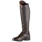 Damen Stiefeletten Stiefel Frauen Winter Warm Punk Neutral Med Heels Coole Retro Slip On Reitschuhe (41,Braun)