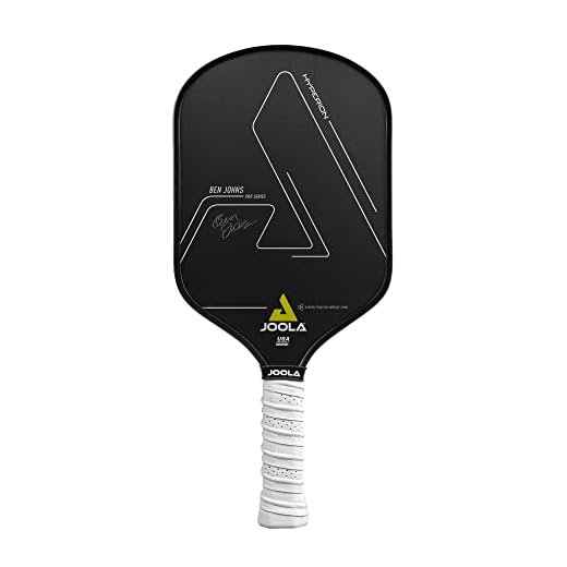 JOOLA Raquete Ben Johns Hyperion CFS 14 Pickleball – Superfície de carbono com alto grão e rotação, alça alongada, aprovada pela USAPA Ben Johns Paddle