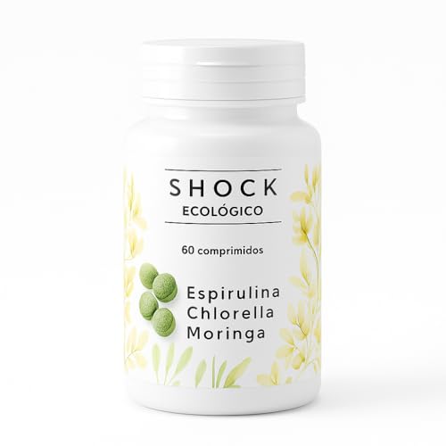 KAPYDERM SHOCK Cápsulas Anticaída Mamá · Suplemento para Estrés y Caída Postparto sin Lactancia · Algas Espirulina, Chlorella, Porphira · 60 Cápsulas Veganas