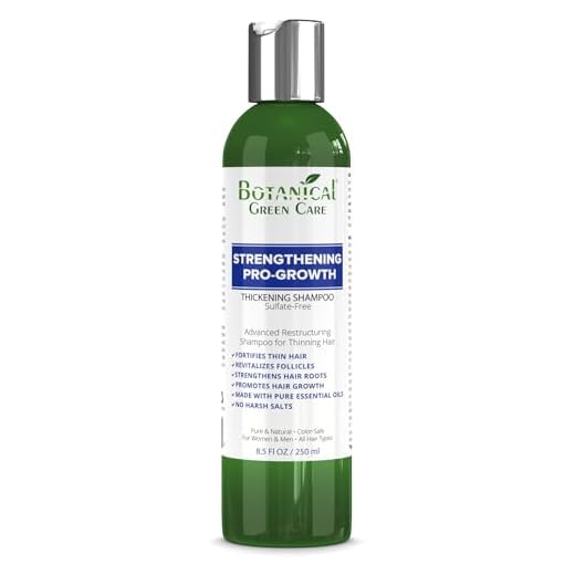 Botanical Green Care “Hair Loss Therapy” Anti-Thinning SHAMPOO, Thickening Shampoo for Thinning Hair, Hair Loss Shampoo, Thickening Products For Women & Men, Hair Growth Shampoo, Hair Strengthening, Color Treated Hair, Sulfate Free