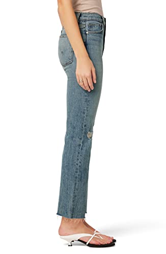 HUDSON Women's Remi High Rise, Paperbag, Straight Jean2