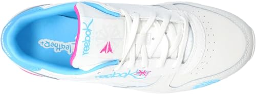 Image of Reebok Women's Classic Leather Trainers, Chalk Bolcya Laspin, 5 US