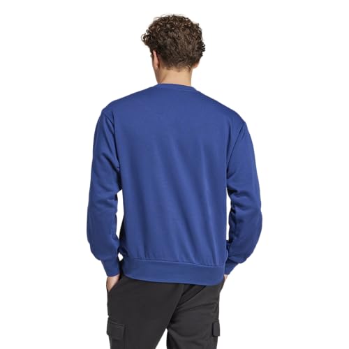 Image of adidas Mens Cotton M Feelcozy Swt Crew Neck Sweatshirt