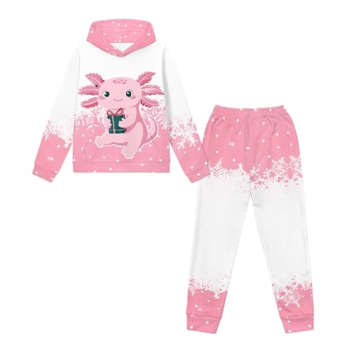 doginthehole Girl Halloween Hoodies and Jogger Set Long Sleeve Hooded Sweatshirt Long Pants 2Pcs Spooky Season Outfits3