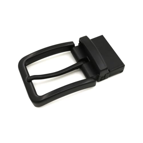 Hebilla de cinturón de metal con clip giratorio resistente para vaqueros de 28 a 34 mm